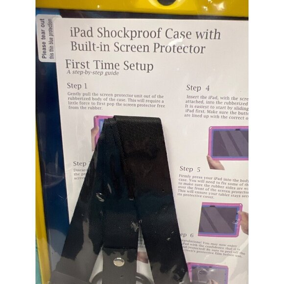 NEW Kids Sanimore iPad 5th 6th Generation Case Shockproof Bumper Stand 9.7 Green - Picture 3 of 4